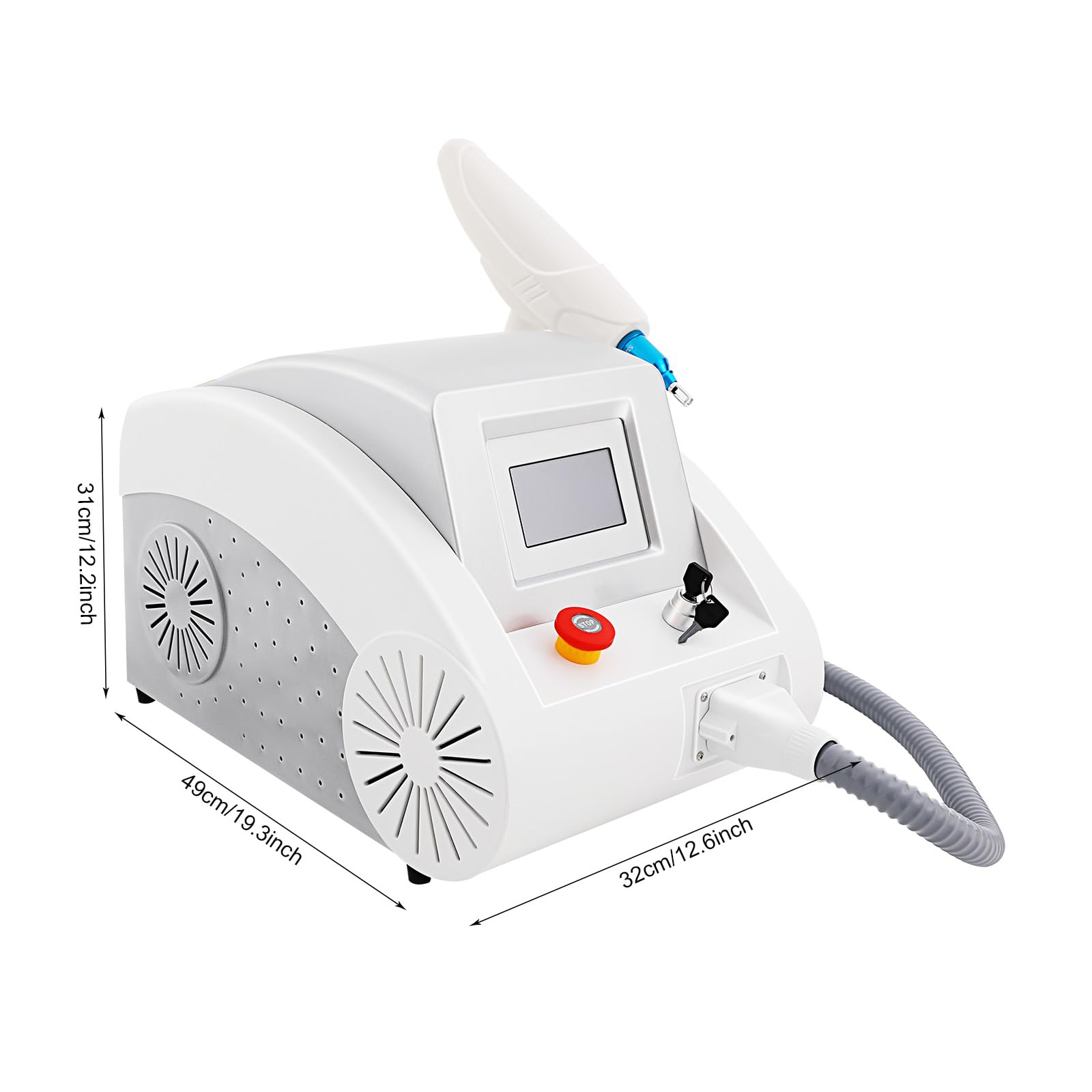 Amazon.com: Q Switched Nd Yag Laser Tattoo Removal Machine 