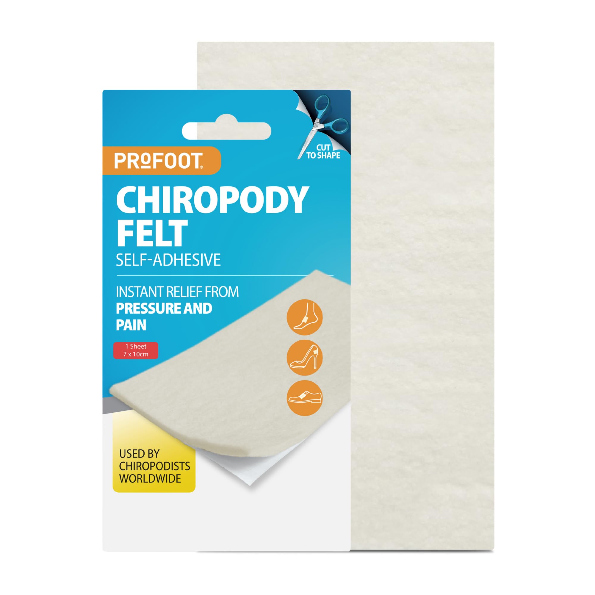 Profoot White Chiropody Felt