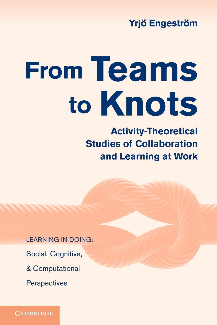 From Teams to Knots: Activity-Theoretical Studies of Collaboration and Learning at Work (Learning in Doing: Social, Cognitive and Computational Perspectives)