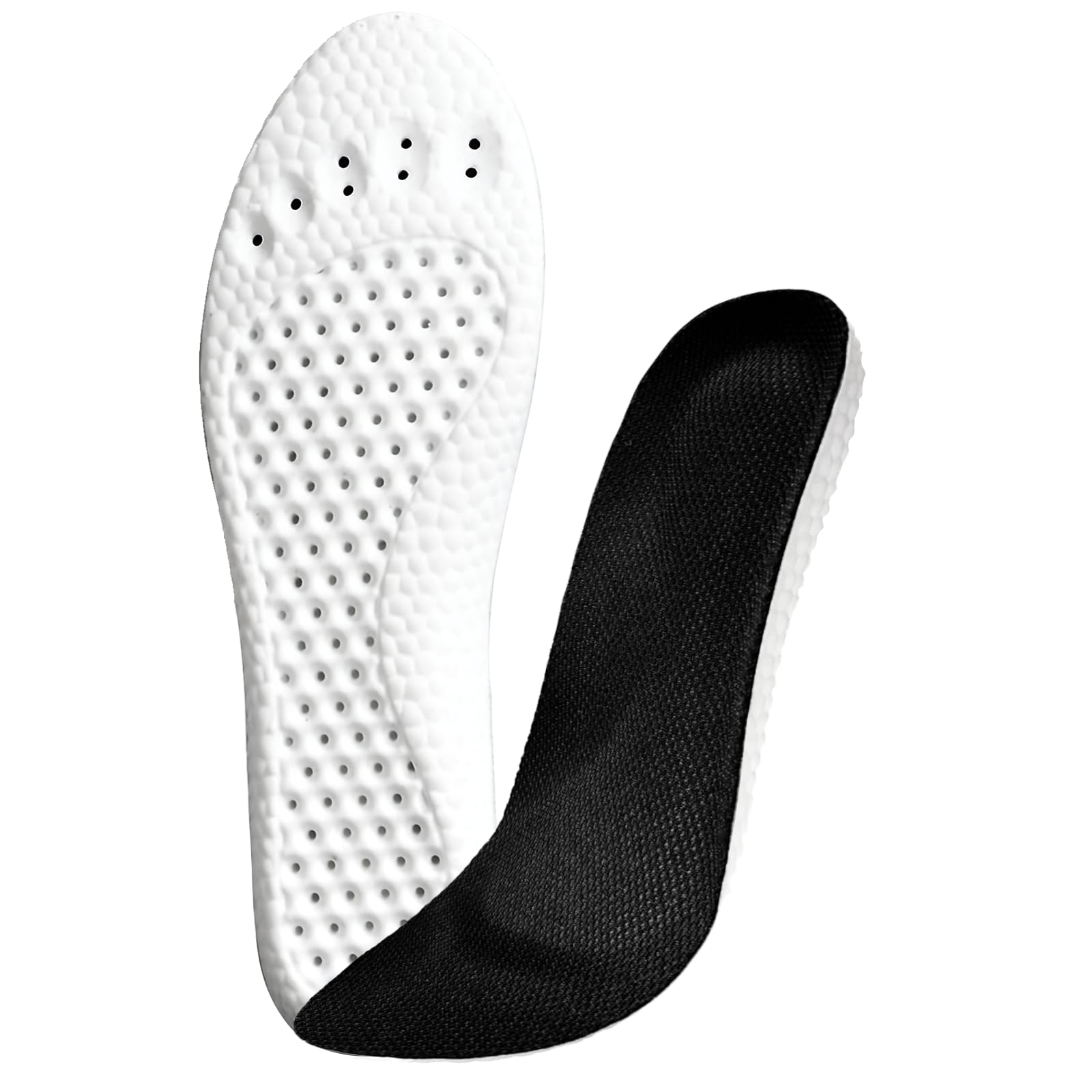 Memory Schaum Einlegesohlen mit Arch Support für Damen und Herren, Komfort Massage Einlegesohlen, Ersatz-Schuheinlagen für Turnschuhe, Turnschuhe, Arbeitsstiefel
