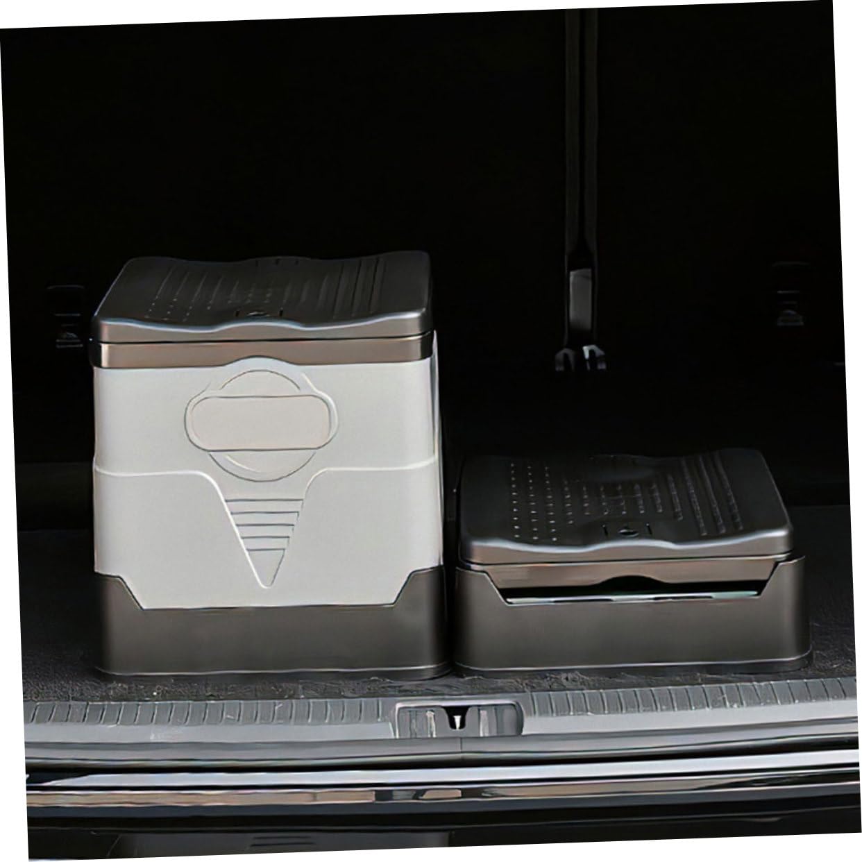 GALPADA Inodoro Caja de Almacenamiento de PP Resistente Portátil Plegable Orinal de Viaje Compacto para Camping y Emergencia