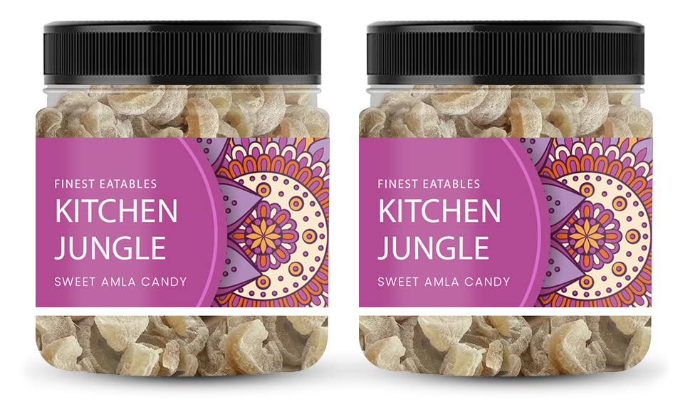 Kitchen Jungle Dried Dry Sweet Amla Candy (Indian Gooseberry) (300gm jar pack of 2) (B0CKPZVMMX) Amazon Price History, Amazon Price Tracker