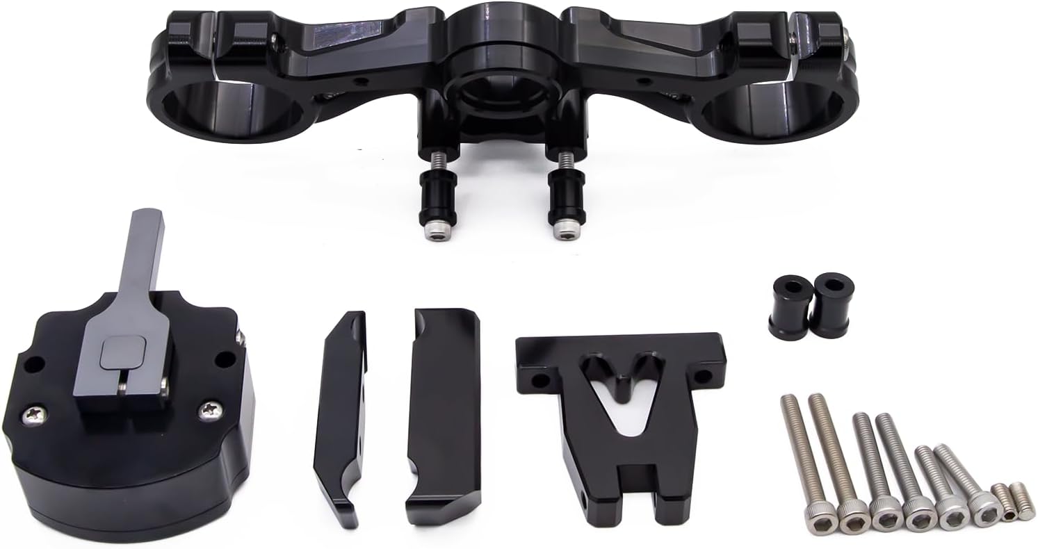 PROCNC Motorcycle CNC Steering Damper Stabilizer With Mounting Bracket Support Fit for RC390 RC250 RC 390 All Year
