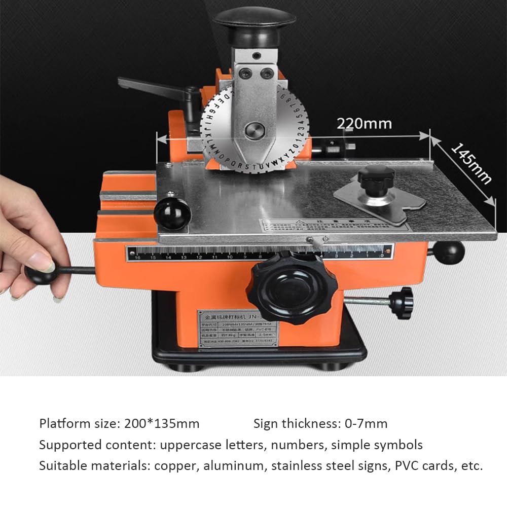 Support De Marquage En Aluminium – Pour Machines De Gravure Et Découpe, Serrage 0-5 Mm, Double Rail, échelle Graduée