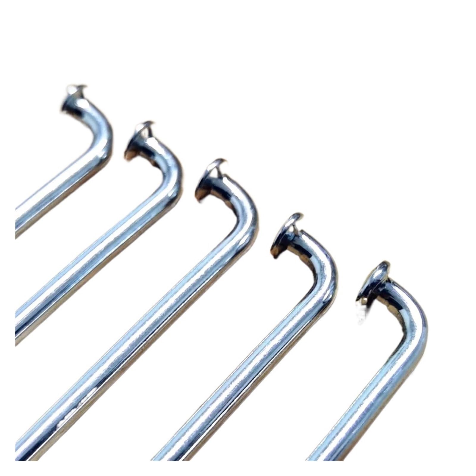 36 sztuk/partia 10G Elektryczne szprychy rowerowe i motocyklowe 3,18 mm - długość 55-305 mm z wypustkami - ciężkie sztangi do e-rowerów i motocykli (145 mm)