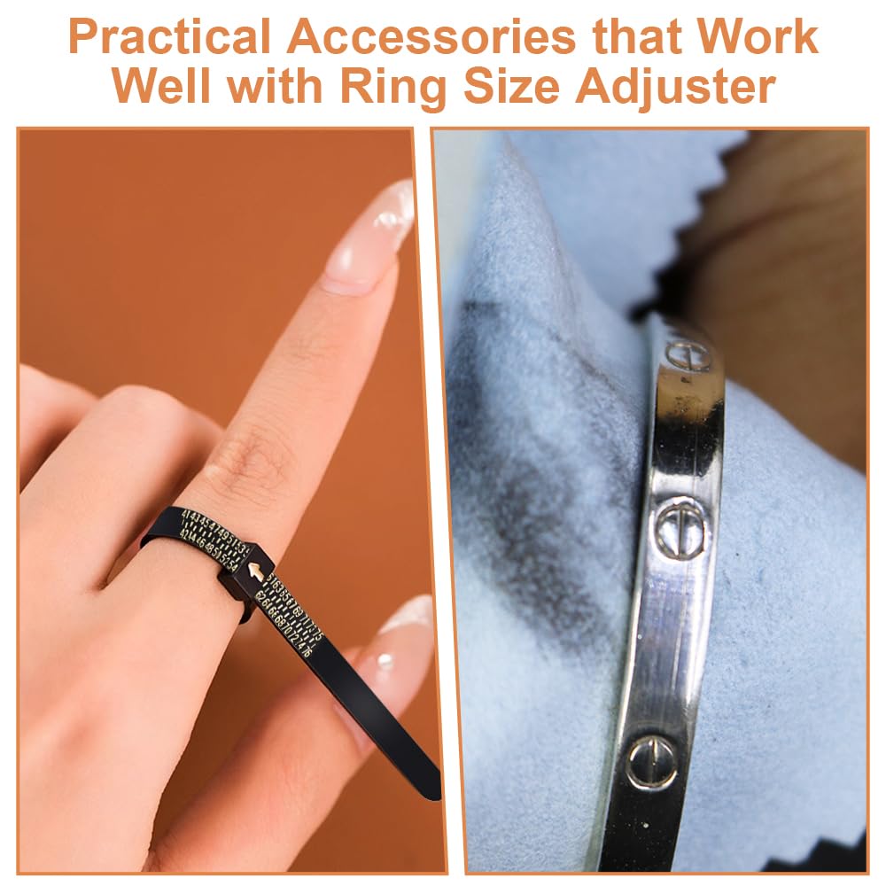 16 Riduttori Per Anelli - Regolatore Misura Invisibile Con Misuratore - Foto 3