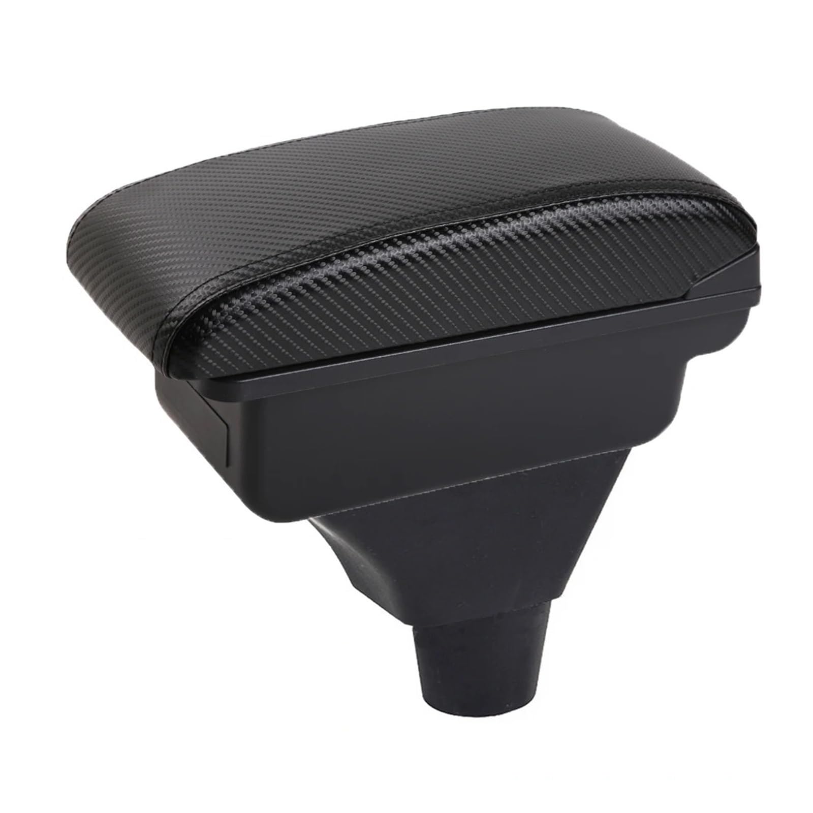 Ggwqoops Car Armrests For Civic For Ep3 Car Central Armrest Storage Box Elbow Support For Drivers And Passengers Armrest Box(A-No USB-Black line)