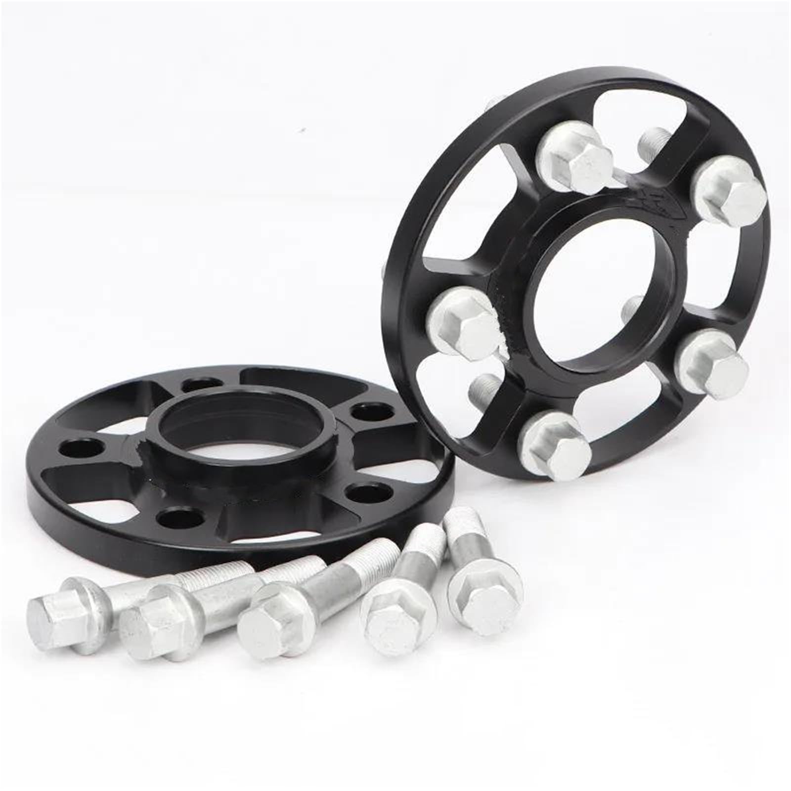 YESKIT Allargamento delle Ruote 2 Pezzi 12/15/20 Mm 7075 Guarnizione Pneumatici Auto Distanziale Ruota PCD 5x112 CB 66,5 Mm per W140 W163 W164(2PCS 20mm)