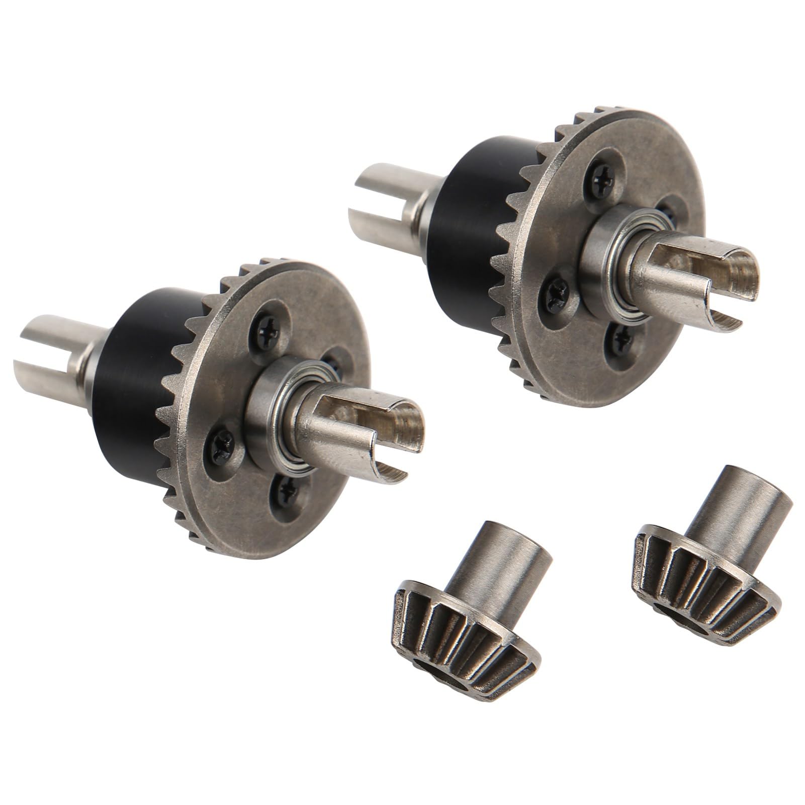 3 Uds Caja Diferencial De Aluminio 9581 Compatible Con 1/8 Traxxas