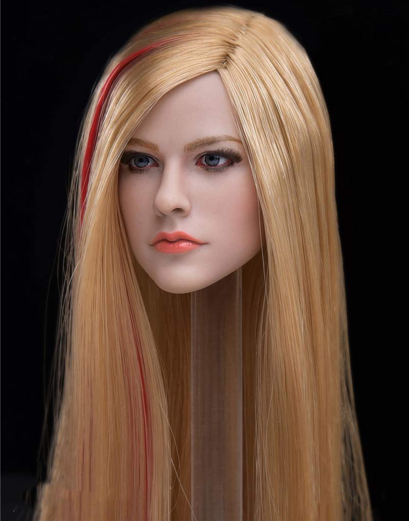 HiPlay 1/6 Scale Female Figure Head Sculpt, Beuty Charming Girl Doll
