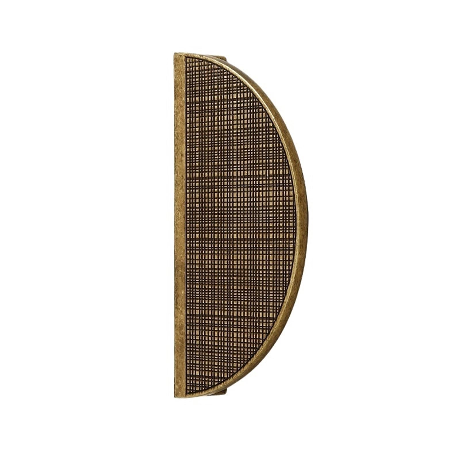 Xiangmling Color8 Striped Cabinet Pulls, Alloy Half Moon Drawer Handles For Kitchen Cupboard(Color8)