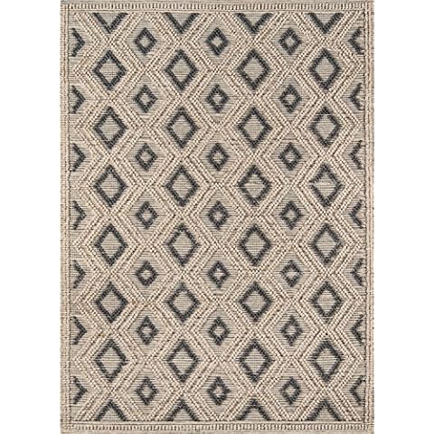 Momeni Andes Alfombra de Lana y Viscosa, Beige, 3' x 5' Cover