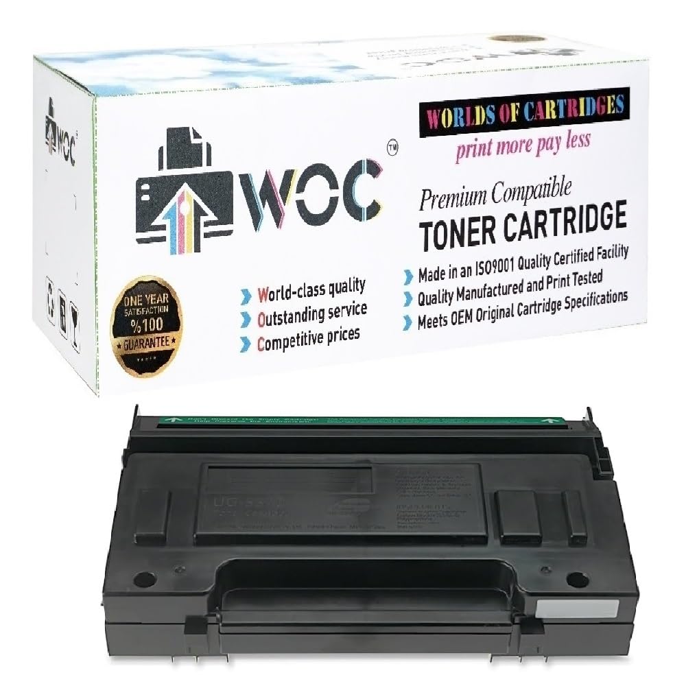WORLDS OF CARTRIDGES WOC Remanufactured Toner Cartridge Replacement for Panasonic UG-5570 (Black) for Use in UF-7200 / UF-8200
