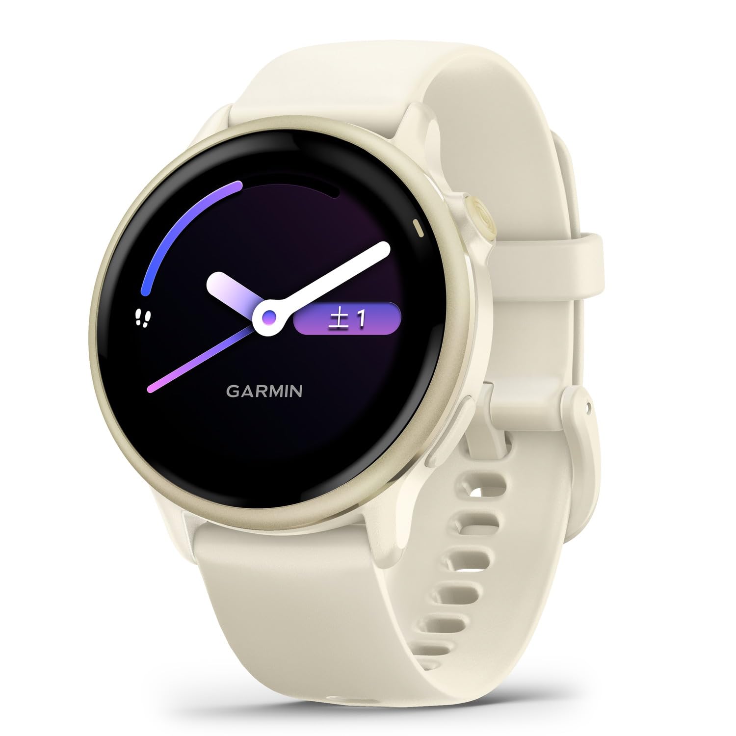 Amazon.co.jp: GARMIN(ガーミン) vivoactive 6 Bone/Lunar Gold 