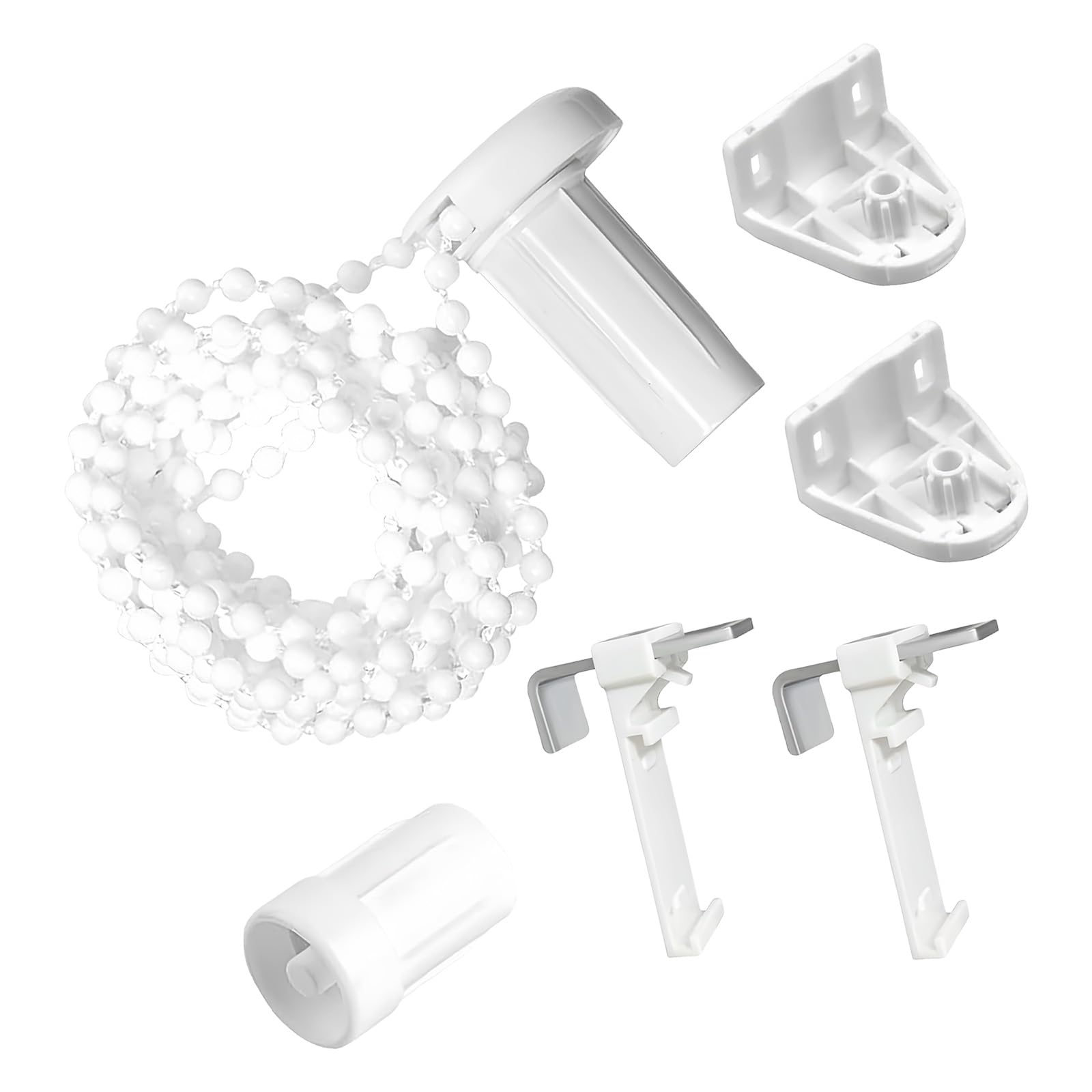 Tsophreniq Roller Blind Clutches Replacement Parts Shade Cltuch with Brackets and Beads Chain Shade Hardware Accessories Blind Clutch