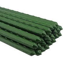 Sunnyglade 50PCS 48 Plant Stakes Garden Tomato Sticks Plant Stakes & Supports for Potted Plants