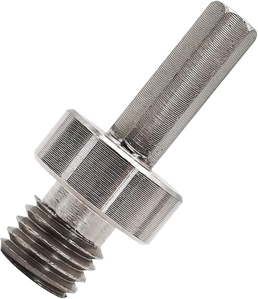 SHDIATOOL Adapter for Core Bits Conversion 5/8-Inch-11 Male to 3/8-Inch Male Hexagon Shank for Drill Machine