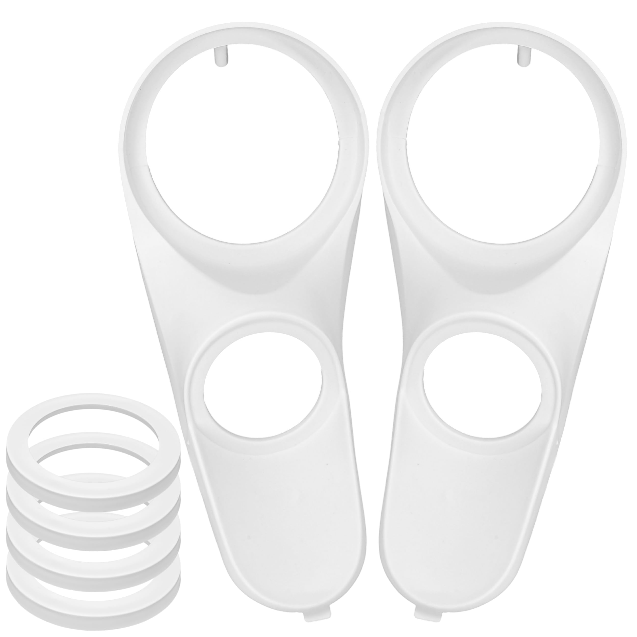 1 Pair (2pcs) Car Audio Speaker A Column Tweeter Bracket Gasket Fit for 2 Inch 3.5 Inch 3.8 Inch Speakers Plastic Washer-image-23