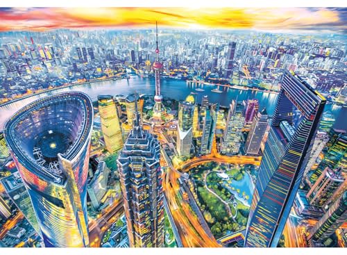 Anatolian Puzzle 2000 pi&egrave;ces : Vue de Shanghai