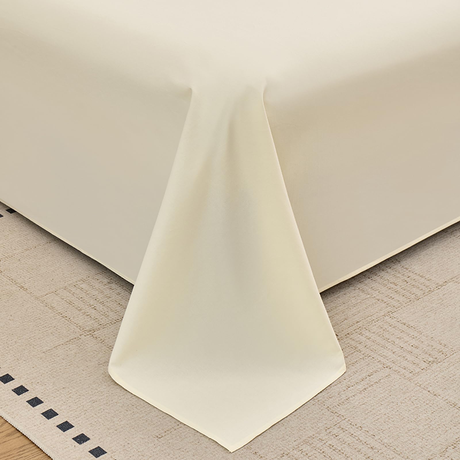 Bettlaken 200x240cm Hellrosa | Baumwolle,Einfarbig,Bettlaken für Doppelbetten,mit 2 x Baumwolle Kissenbezug von 50 x 75 cm,Ganzjahres,Weich & atmungsaktiv