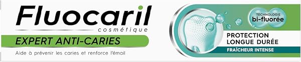 Fluocaril Cosmétique Dentifrice Expert Anti-Caries Soin Fraîcheur 75ml - 2