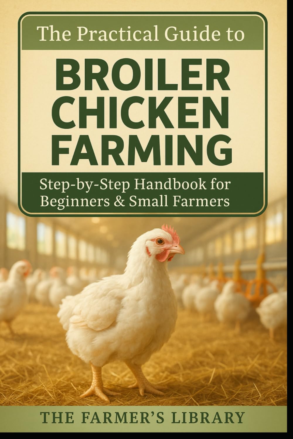 The Practical Guide to Broiler Chicken Farming: Step-by-Step Handbook for Beginners and Small Farmers on Housing, Feeding, Health, Sustainability, and Marketing Success