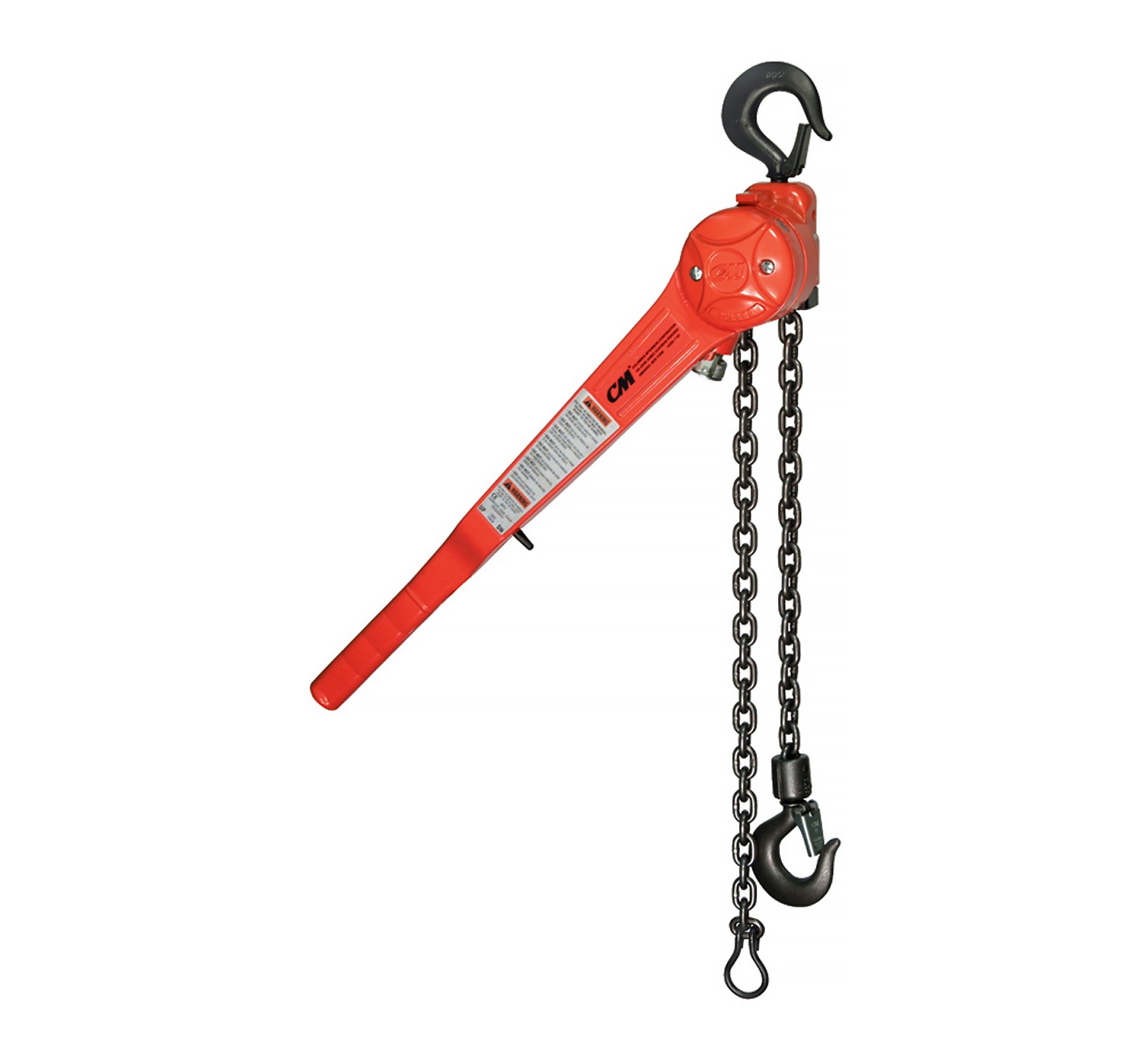1-1/2 Ton CM Series 640 Puller, Lever Chain Hoist, 5' Lift, Part No 4045