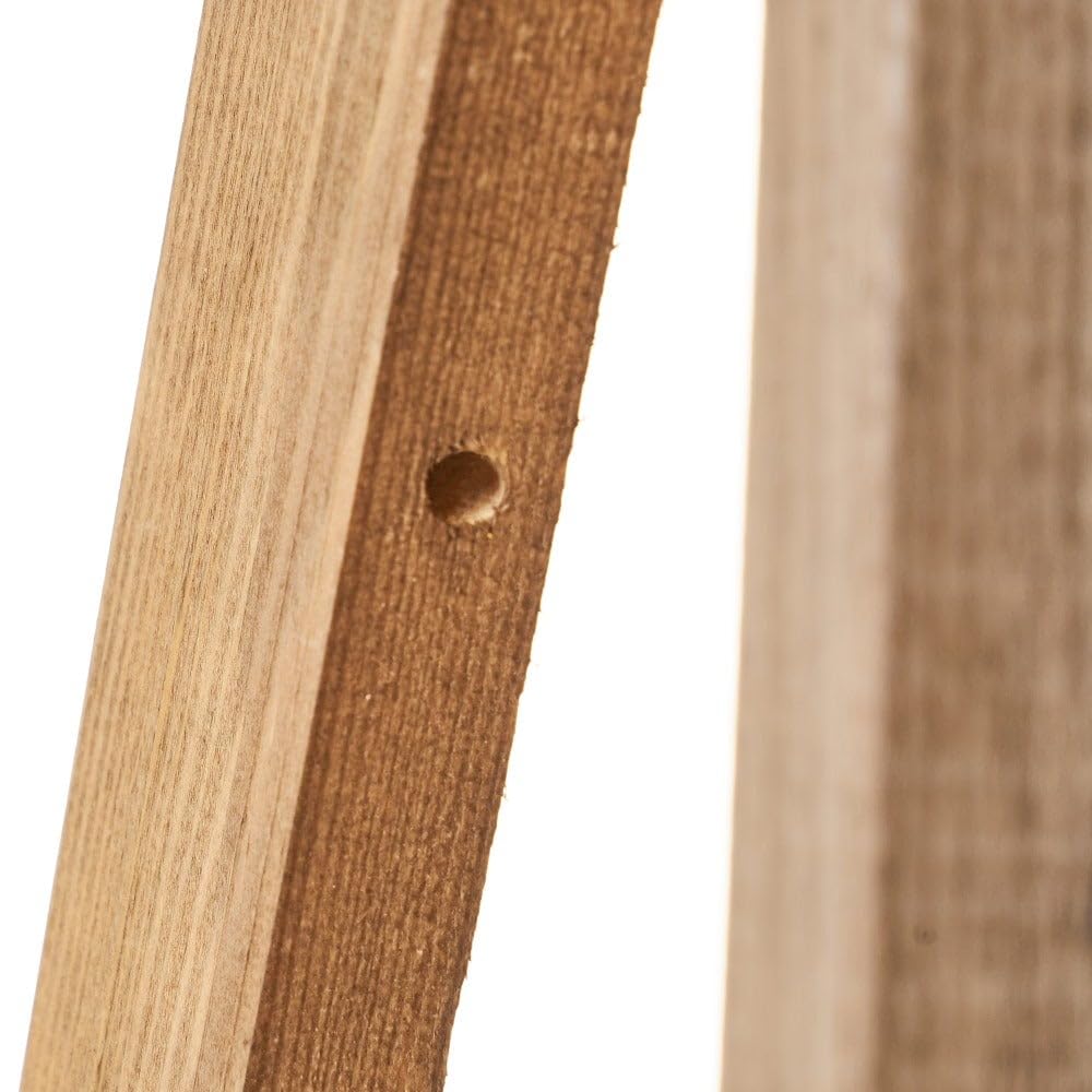 LOLAhome Copri Quadro Elettrico O Contatore Luce In Legno Di Pino, Albero Della Vita Dipinto A Mano, 50x35 Cm, Chiusura Magnetica - 2