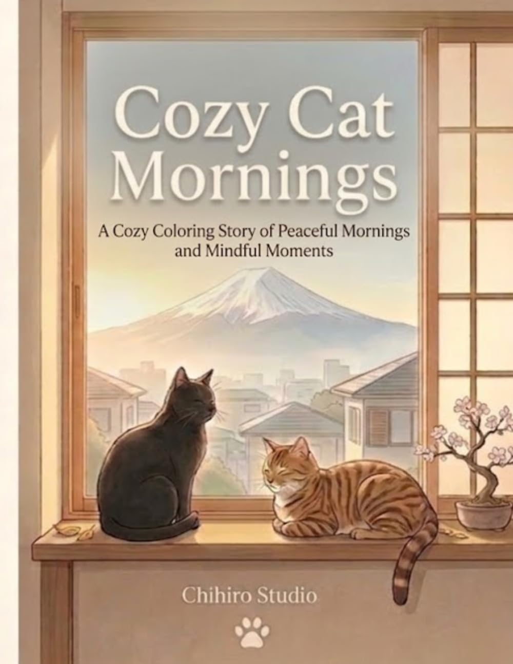 Cozy Cat Mornings: A Relaxing Story & Coloring Book for Mindful Mornings (Cozy Cat Coloring Series)