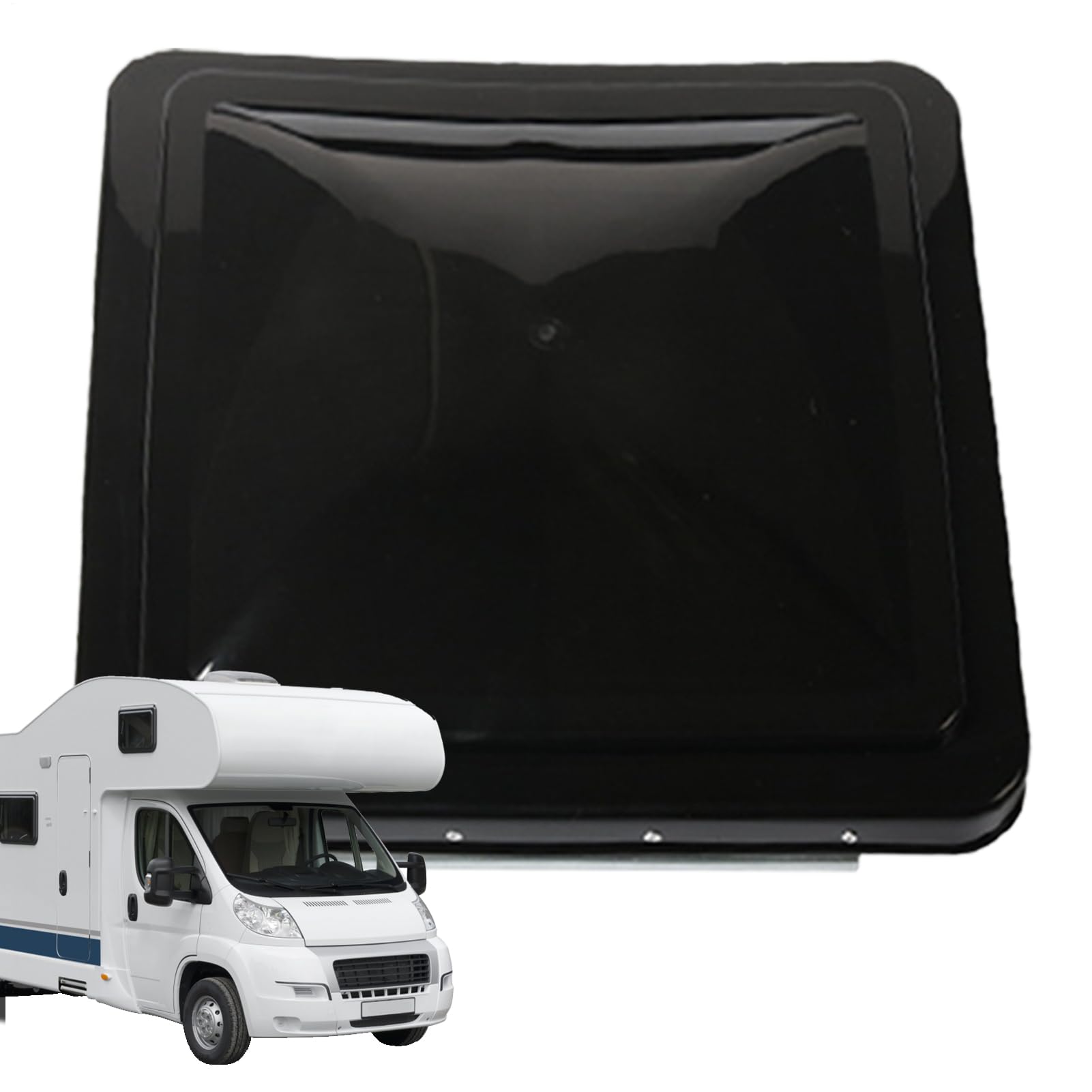 Ventilation de toit pour camping-car | Lucarne de van de voyage | Ventilation de toit résistante intempéries de 14 pouces pour conversion de van, camping-car, voyage