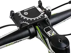 Suporte Para Celular GPS Bike Bicicleta E Moto Em Aluminio Articulado 360º Guidão Universal