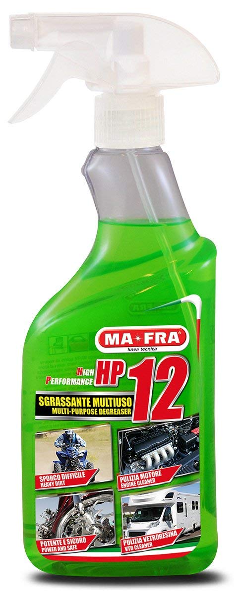 Ma-Fra Kit de traitement auto intérieur et extérieur. 3 en 1 Plastica-Last Touch-HP 12 – Killer élimine les insectes – Glass Cleaner – Traitement