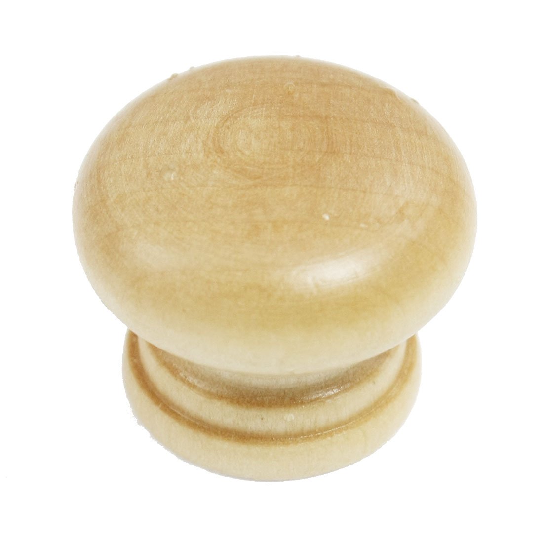 sourcing map 1" Diameter Wardrobe Drawers Cupboard Wooden Pull Knobs for Dresser Drawer Wardrobe