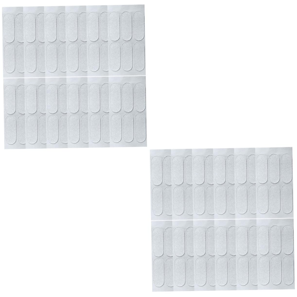 BCOATH 2sets Silicone for Ripped Invisible Ear Support Tape for Heavy Earrings 12sheets*2