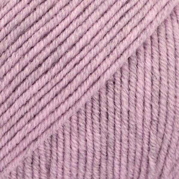 Superwash Merino Wool Yarn Drops Baby Merino, Sport Weight, 5 ply, 1.8 oz 191 Yards (39 Purple Orchid) — image 1