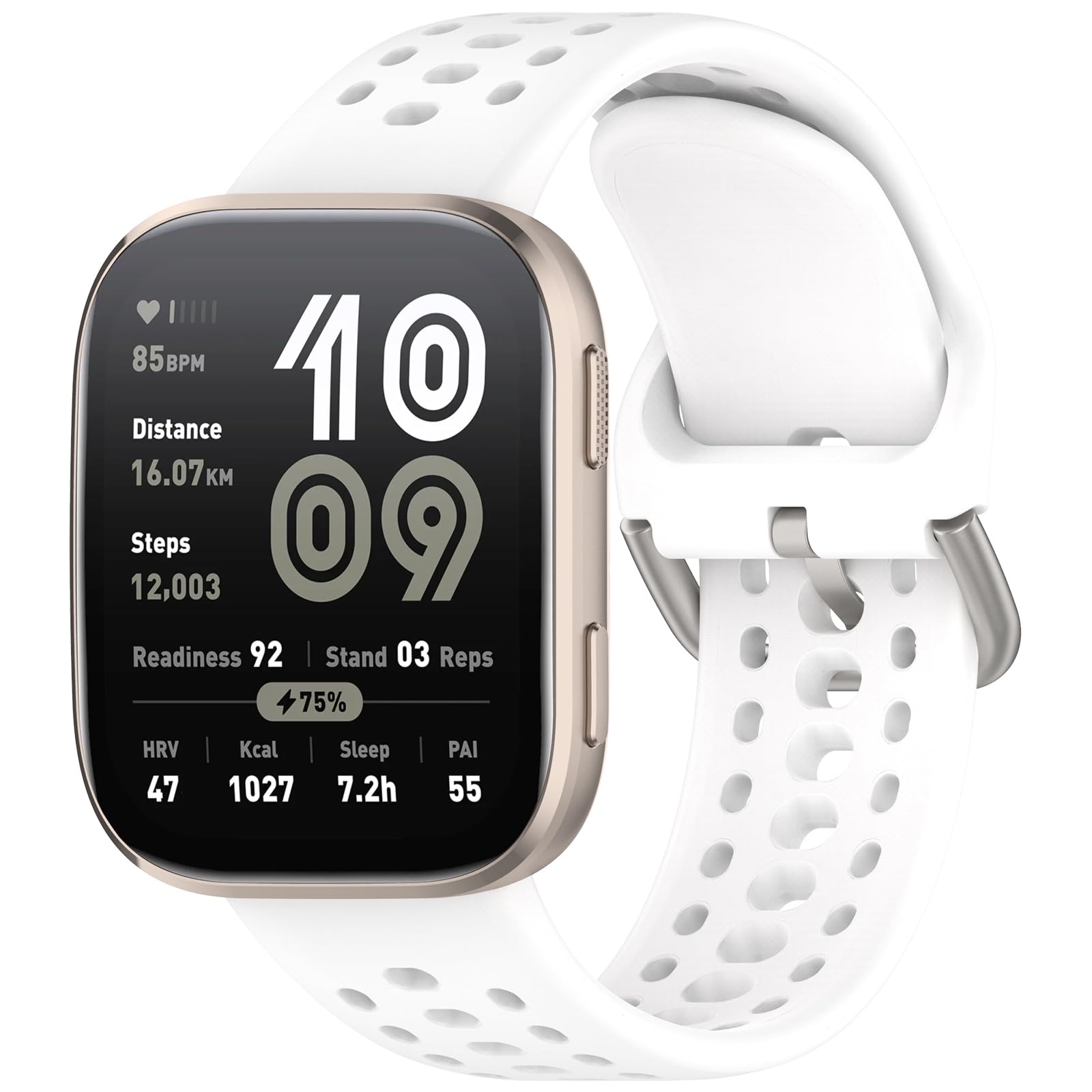 Fit for Amazfit Bip 6 Watch Bands for Women Men, Quick Release Silicone Replacement Band Straps Wristbands Fit for Amazfit Bip 6 A2435 Smart Watch