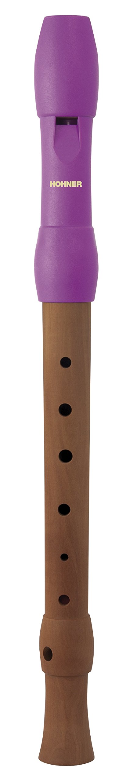 Hohner Flet prosty Alegra Line różowy niemiecki sposób uchwytu sopran C 2-częściowy