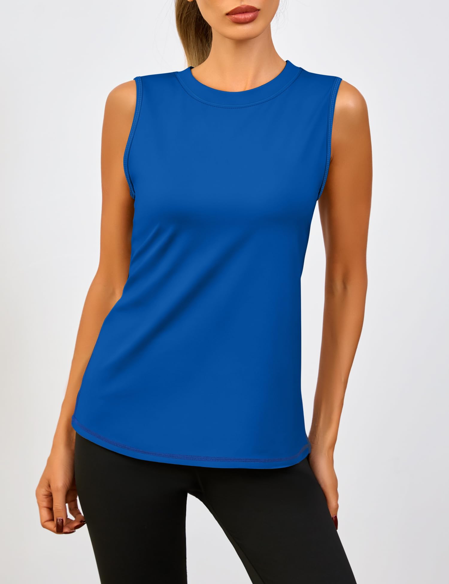 Canotta Sportiva Donna Top Senza Maniche Palestra Canotte Donna Fitness Yoga Corsa