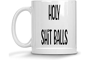 Humorous Gift Idea Funny Day Gift for Mom Holy Shit Balls Men...