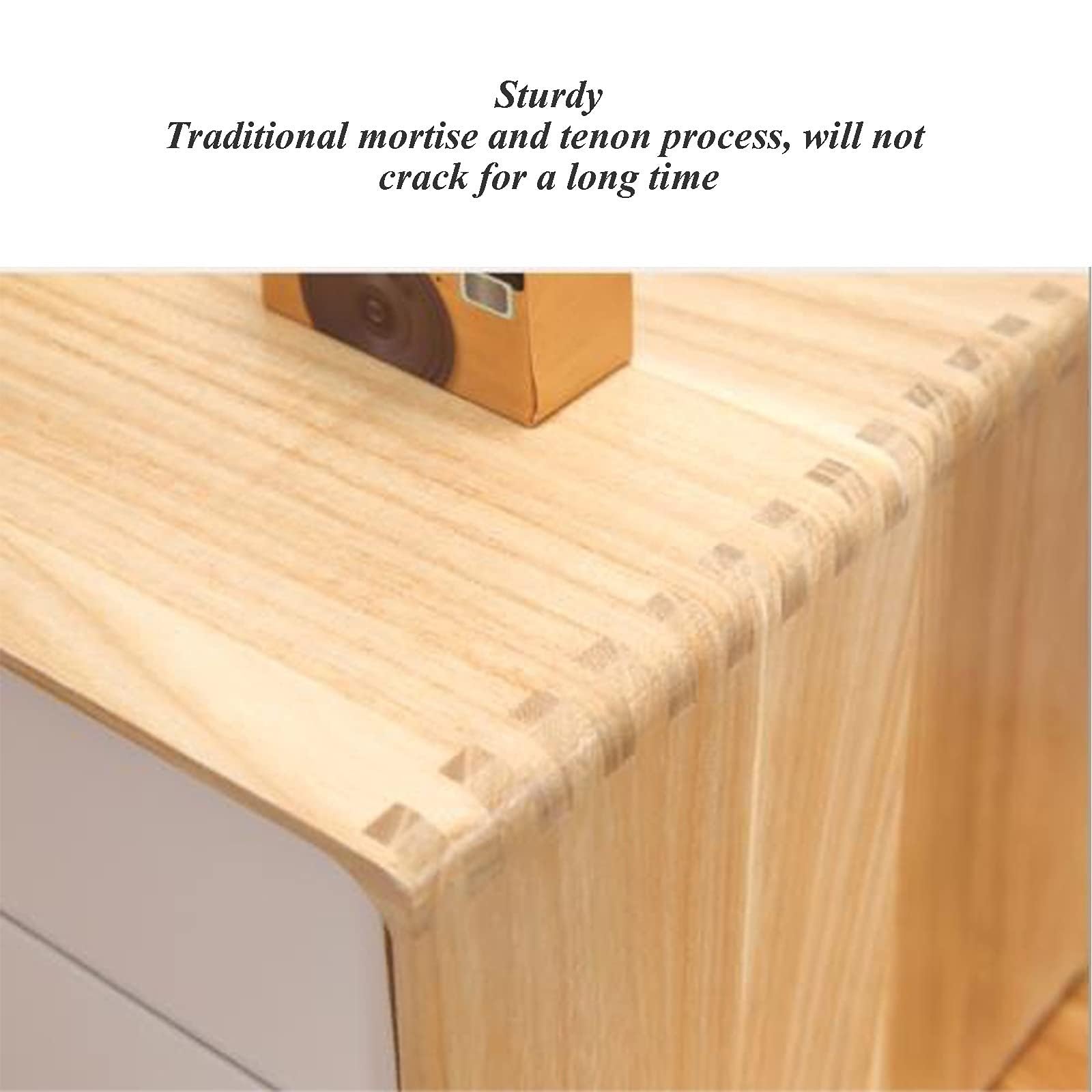 Schedario Da Scrivania - Schedario Da Ufficio, Organizer Da Scrivania In Legno Massello Con Cassetto, Schedario A4, Scatola Per Organizer Per Cassetti Per Forniture Per Ufficio Scolastico ( Color : C