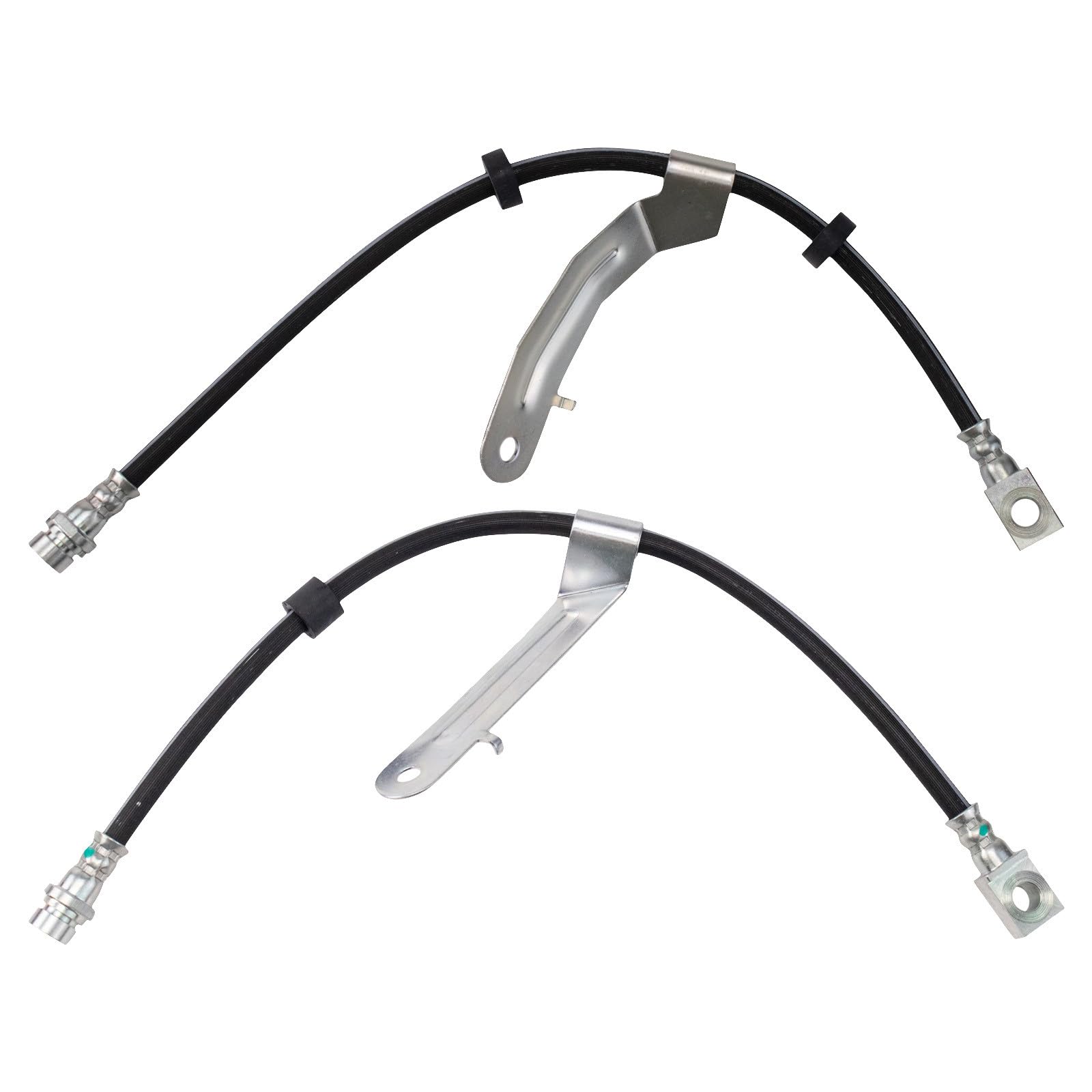 TRQ Rear Brake Hose Set