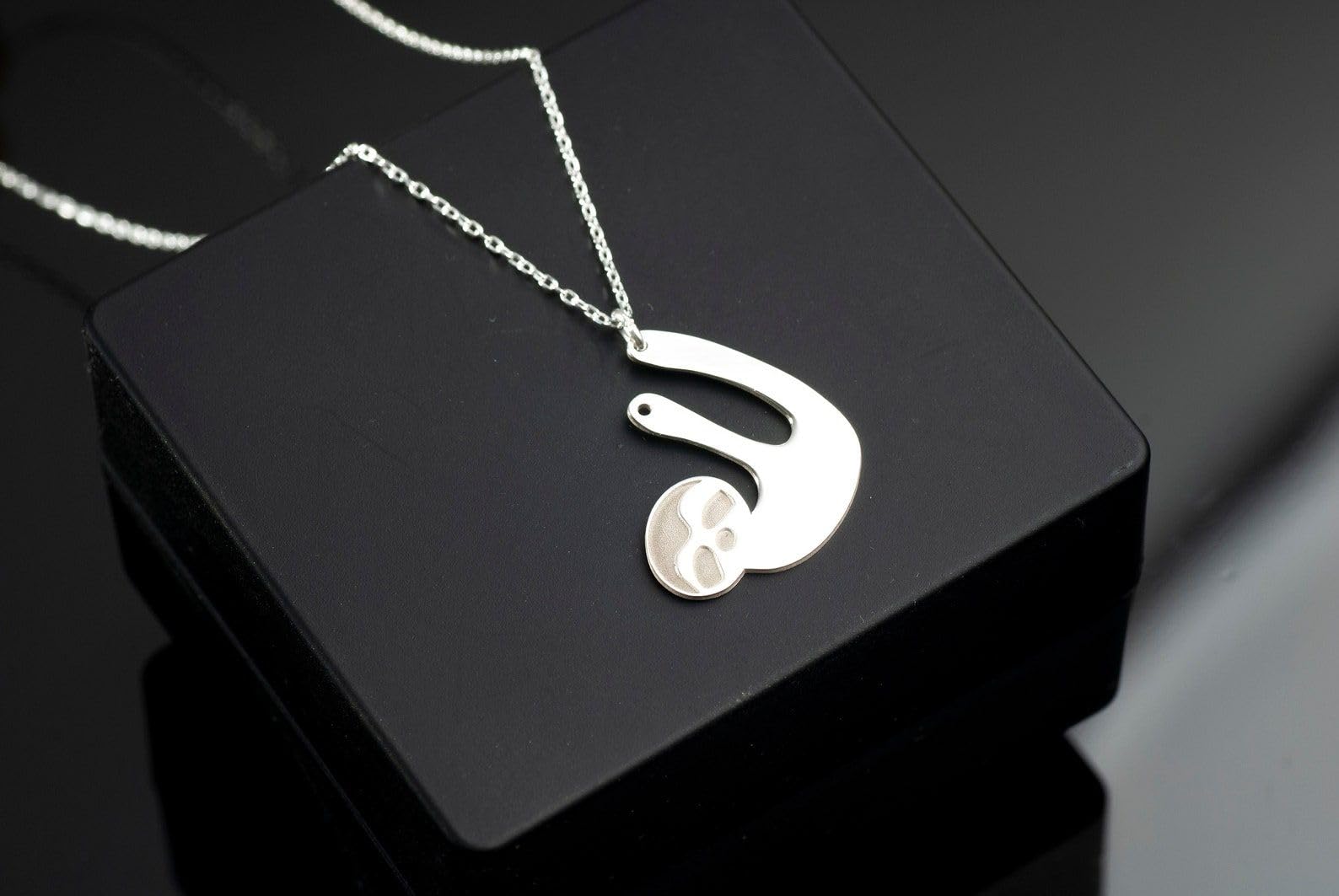 Générique Collier personnalisable en argent 925, minimaliste