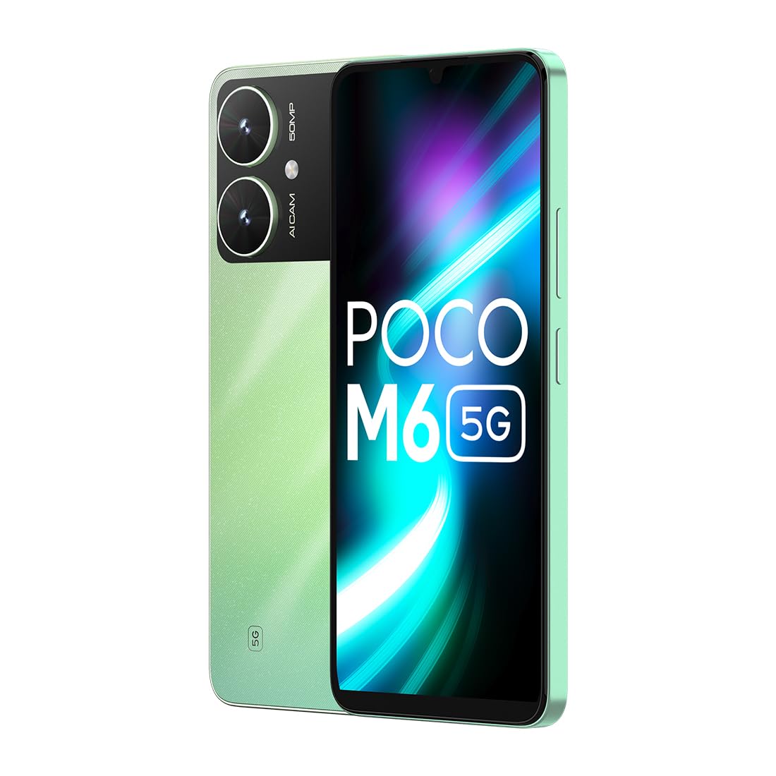POCO M6 5G (Polaris Green, 8GB RAM, 256GB Storage) | MediaTek 