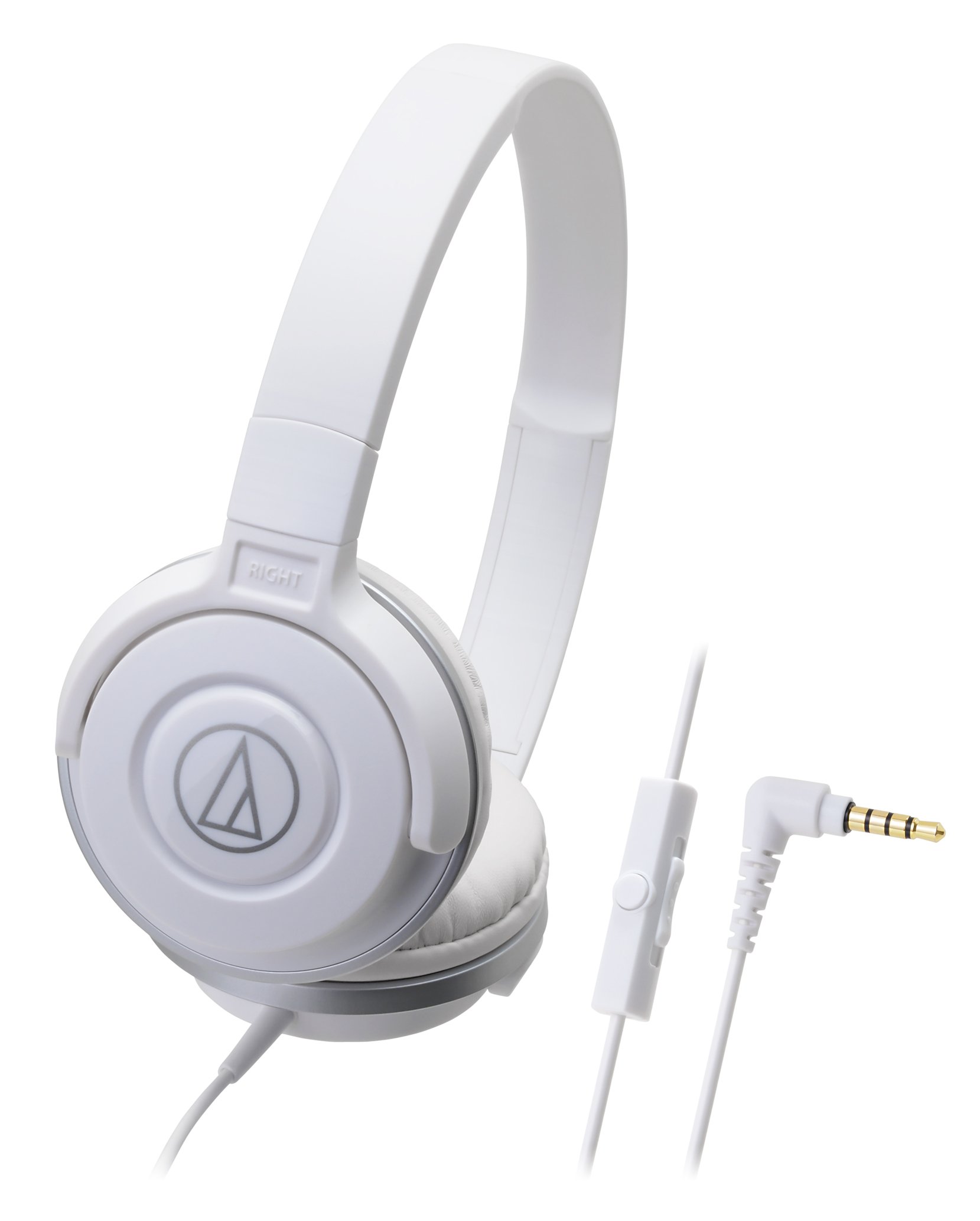 Amazon.co.jp: オーディオテクニカ ATH-S100iS WH ヘッドホン 有線 