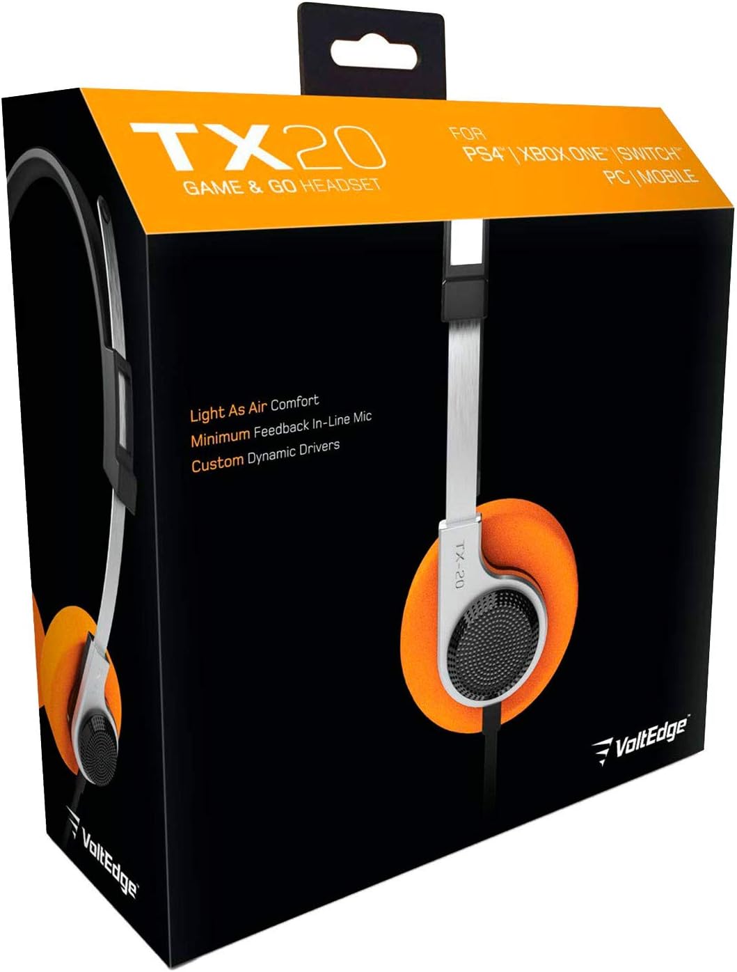 VoltEdge TX20 Universal Headset front view