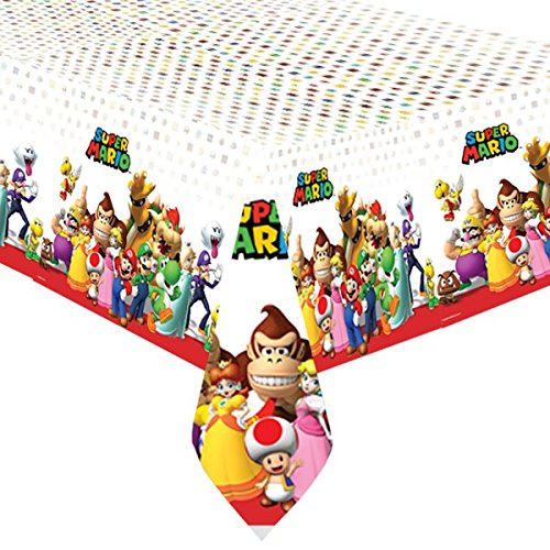 amscan Tafelkleed van kunststof Nintendo Super Mario, 9901539, 120 x 180 cm - Image 4