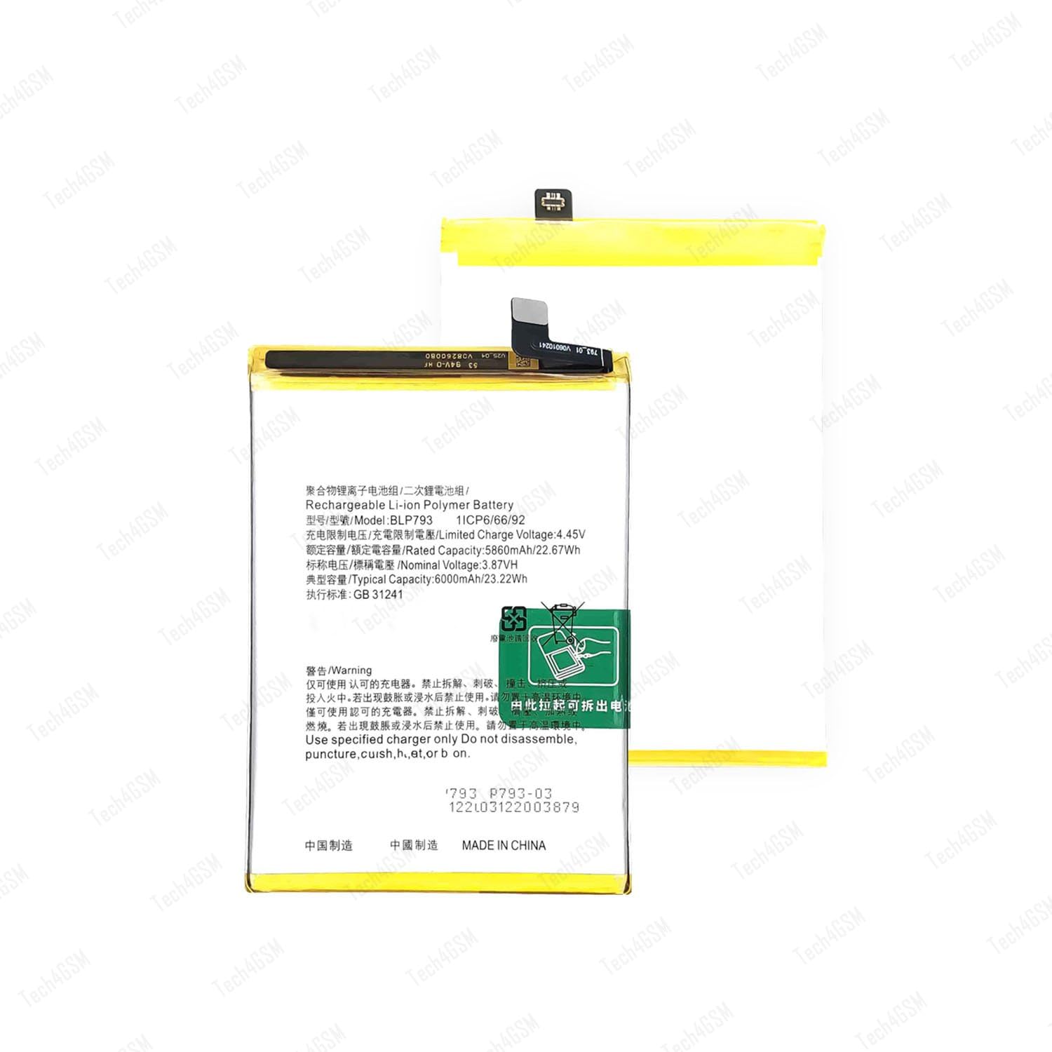NAFS BATERY BLP793 Compatible with REEALMEE NARZO 20 | 6000MAH | 1 Year Warranty****-picture-20