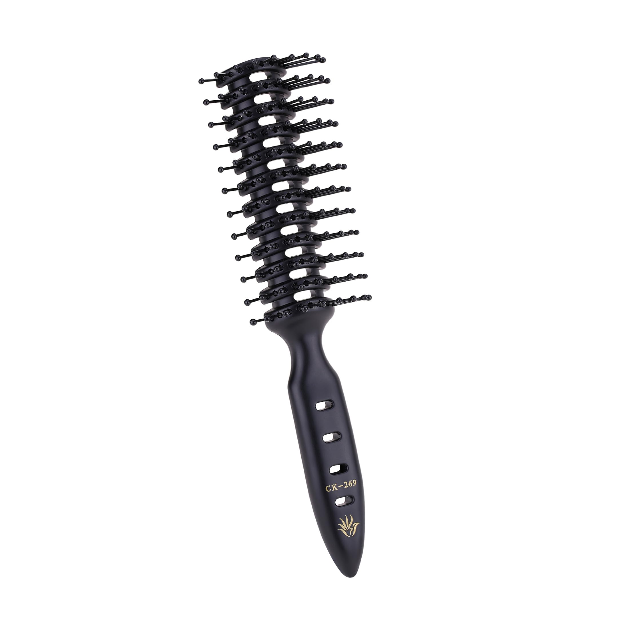 PERFEHAIR Vented Hair Brush - Quick Blow Drying, Lightweight, Detangles & Styles, Ideal for Men, Women with Fine & Medium-Length Hair, Perfect for