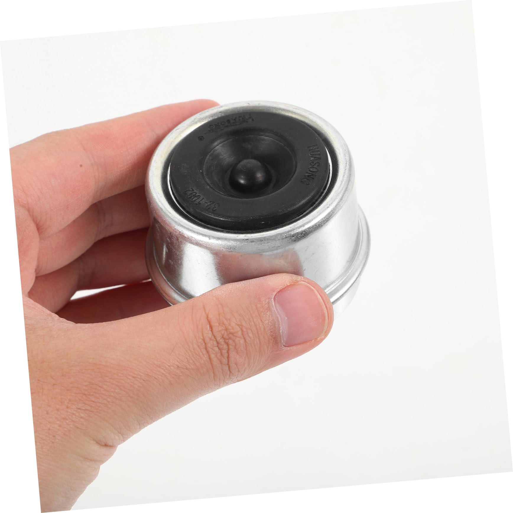 FELTECHELECTR Trailer Dust Cap for Trailer Axle Grease Cover 1.98 Inch Metal Wheel Bearing Protectors