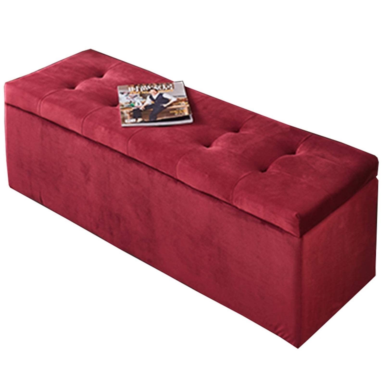 Poufs de rangement design flanelle comme siège supplémentaire